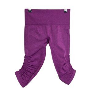 Lululemon In The Flow Crop ll, Purple Mid Rise, Size 4, NWT